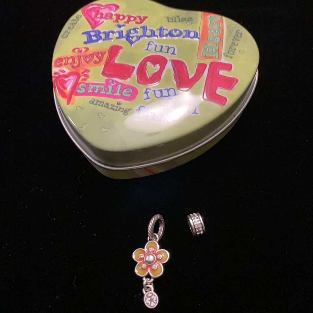 Brighton Bling Flower Charm and Bling Spacer